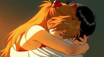 Asuka and Shinji