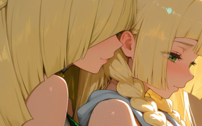Lillie and Lusamine