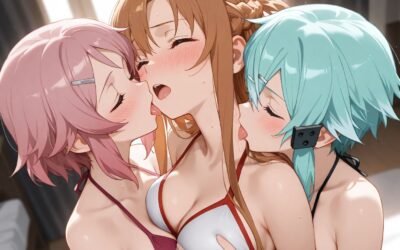 SAO Girls Threesome