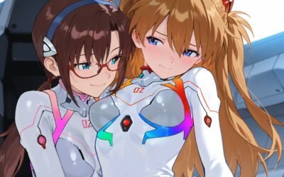 Asuka and Mari 3.3 Plugsuits