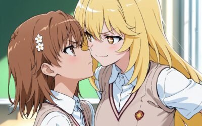 Misaka Mikoto and Misaki Shokuhou