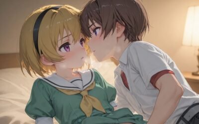 Houjou Satoko and Maebara Keiichi