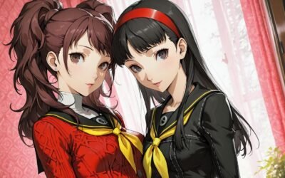 Amagi Yukiko and Kujikawa Rise