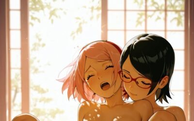 Sakura and Sarada 2