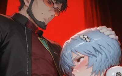 Rei and Gendo